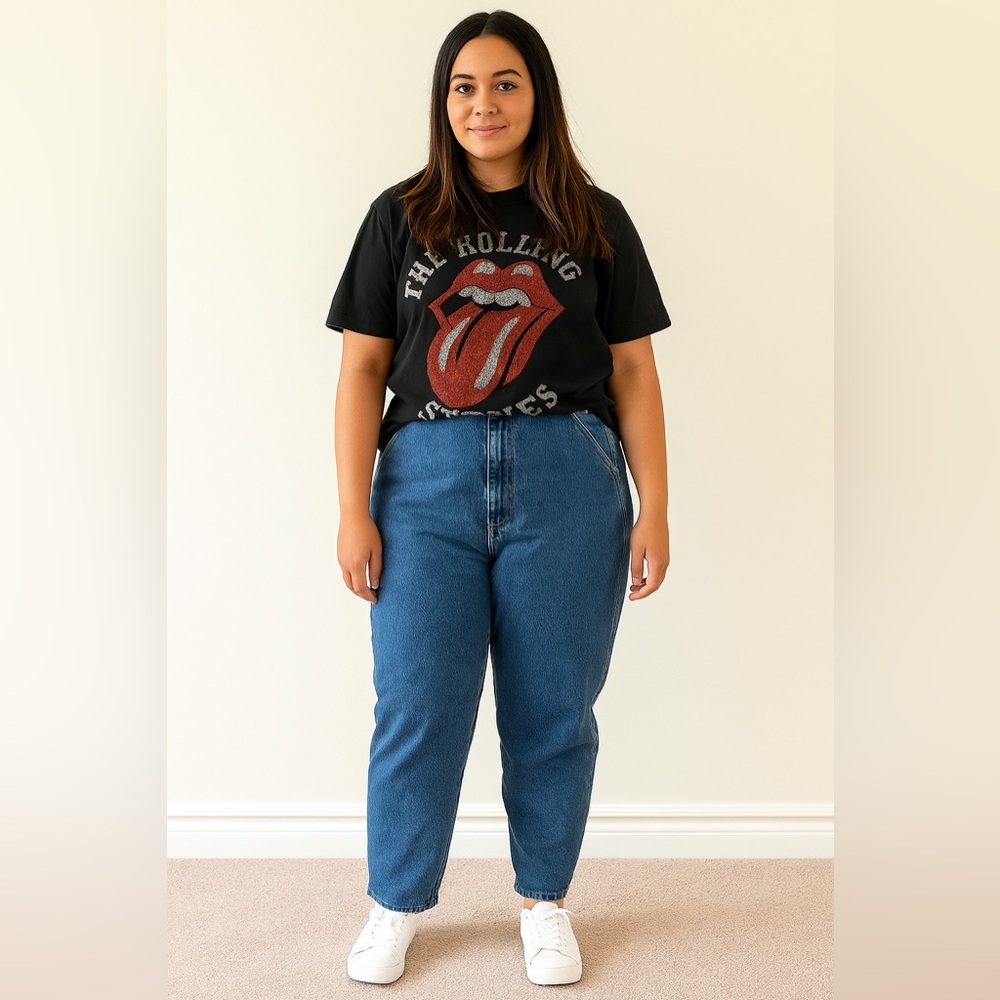 Vintage Lady Dame‎ Plus Mom Jeans